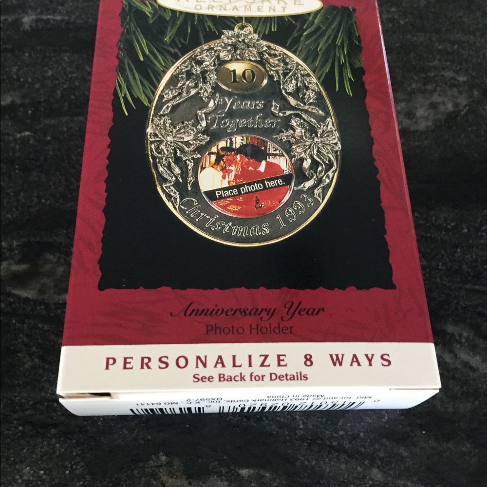 Hallmark Keepsake Ornament Anniversary Year